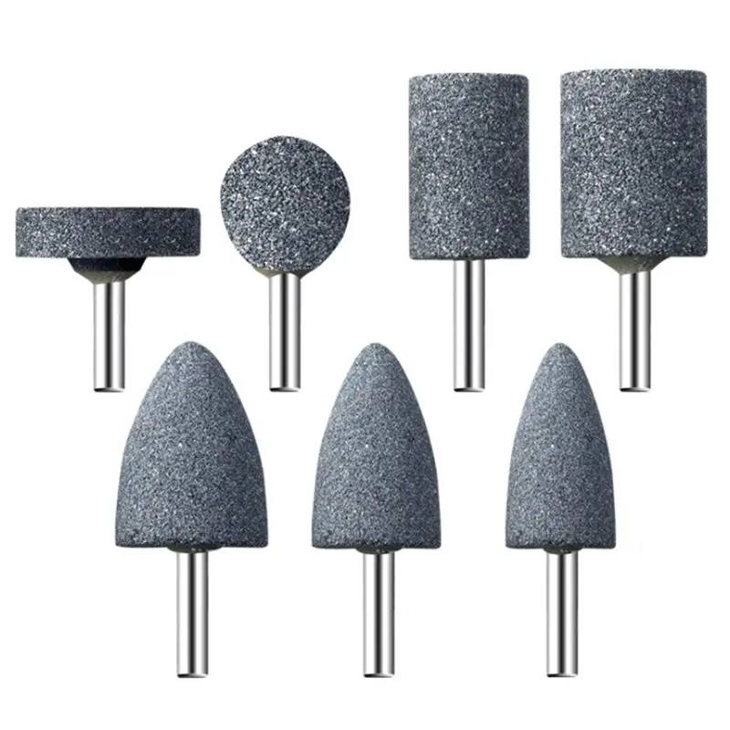 Abrasive Stone Points Set Grinding Wheel Polishing Head Bit With 1/4-Inch Shank 14Pcs Grinding Stones