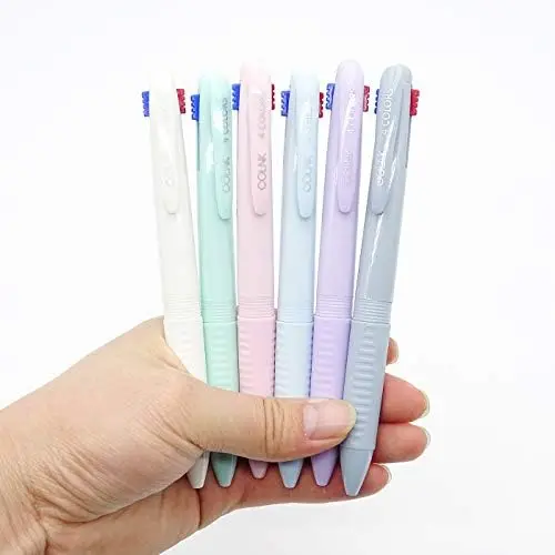 4-in-1 Multicolor Ballpoint Pen Colored Pens Fine Point,Ballpoint Gift Pens for Planner Assorted Ink