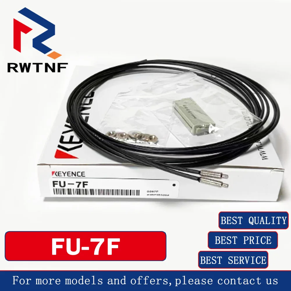 

New FU-7F Genuine KEYENCE Counter-emitting M4 amplifier optical fiber sensor