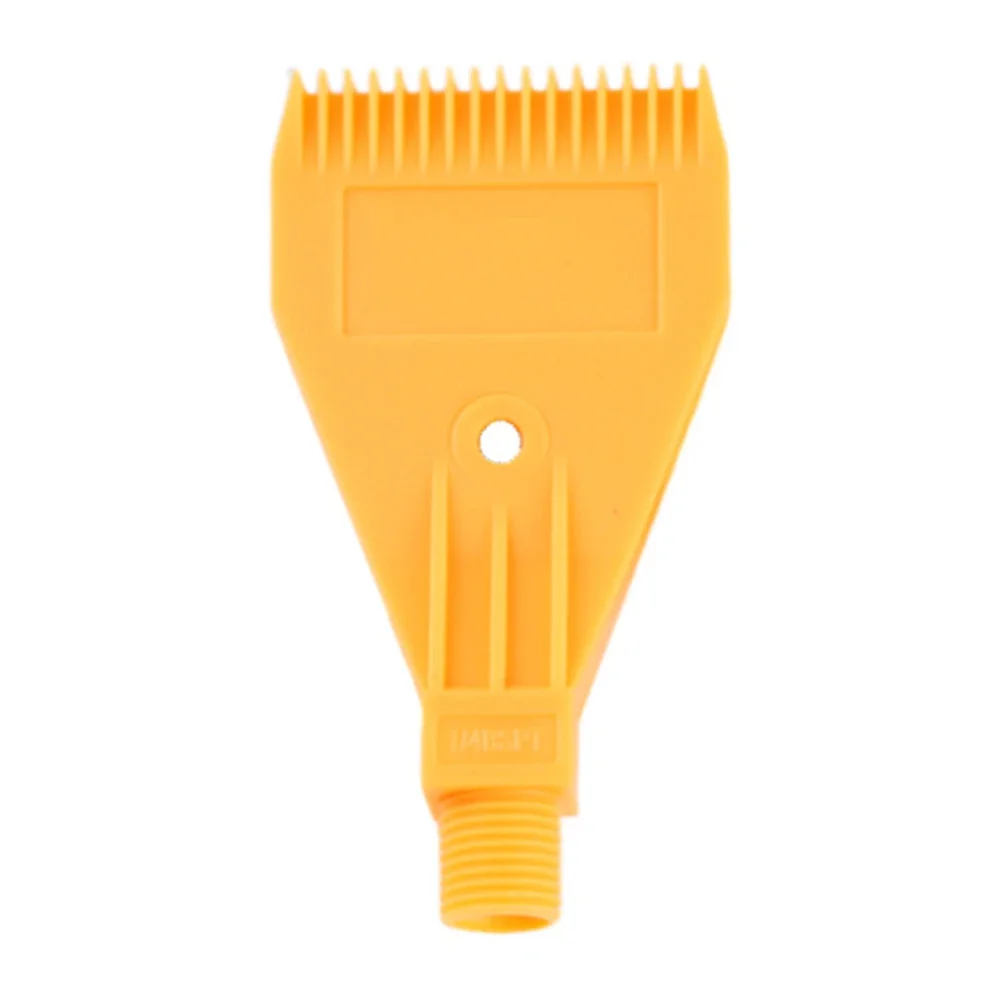 For Rapid Cooling Orange Flat Blower Nozzle Nozzle For Cleaning Tasks Compressor Smooth Air Jet Low Noise Design