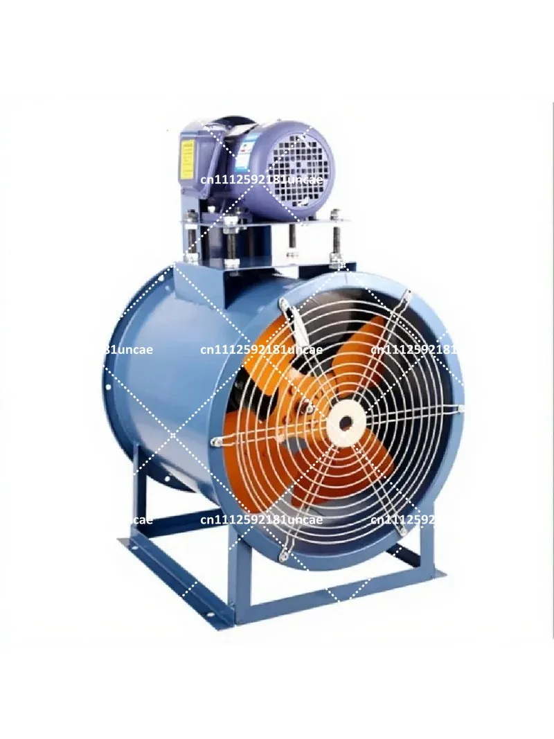 High Pressure AC Discharge Axial Flow Fan for Paint Spray Booth Exhaust Ventilation