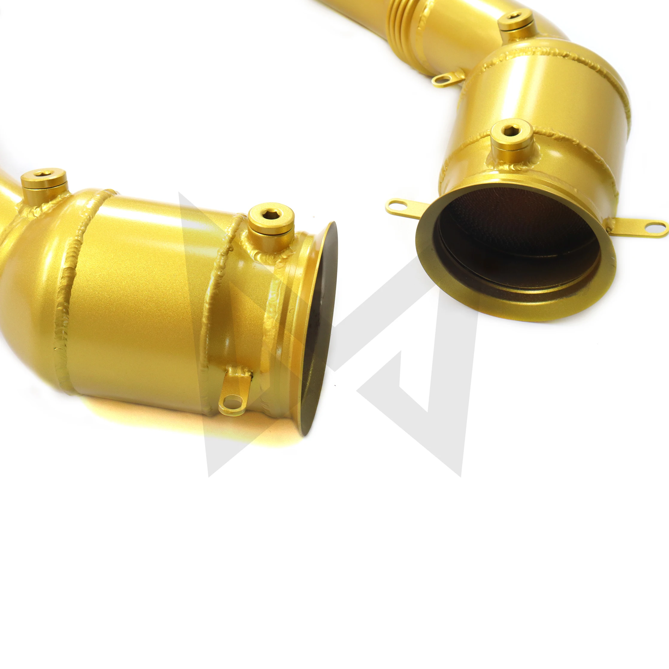  نظام عادم MANX لأنبوب ماكلارين 570S النازل يزيد من قطر الأنبوب مناسب تمامًا مع المحول الحفاز #4