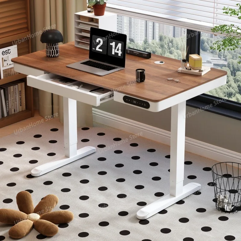 Modern Standing Desk, Large 79x31 Inches Standing Desk with Cable Management, Height Adjustable Home Office Computer Desk