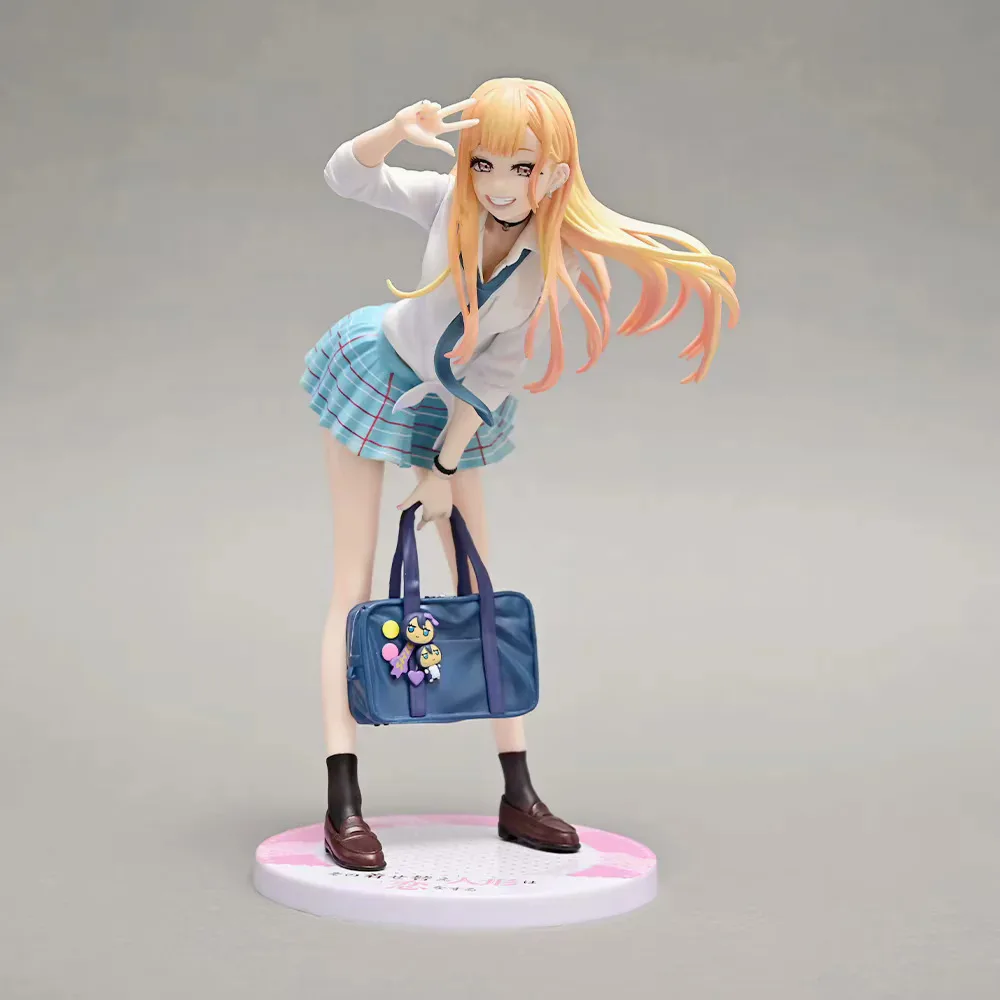 

21cm My Dress-Up Darling Kitagawa Marin Sexy Anime Figure Cos Name PVC Action Figure Adult Collection Model Doll Toys