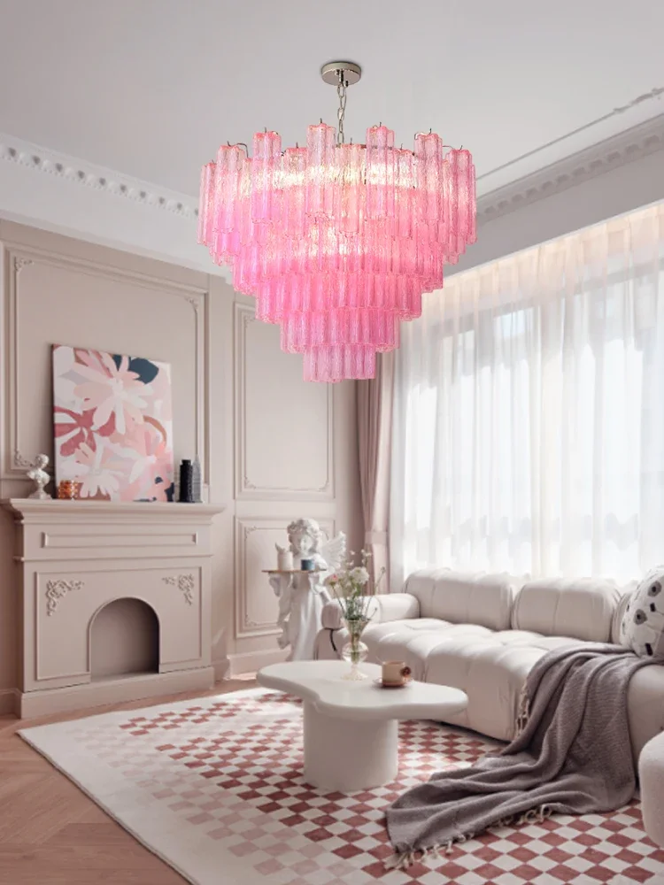 Elevate Your Living Room With Our Charming French Design Glass Tube 2025 Chandelier Gold Chrome Black Hardware Dimming Function