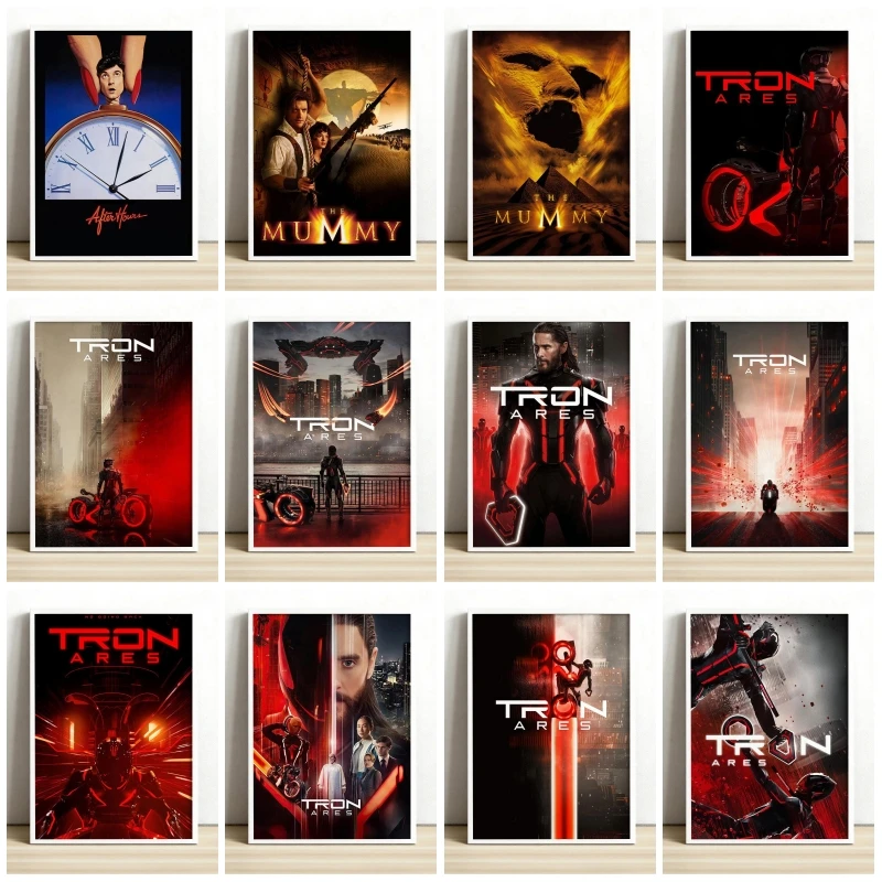 The Mummy Movie Poster Classic Film TV Series Print Canvas Painting Vintage Sci-Fi Wall Art Picture for Home Decoration