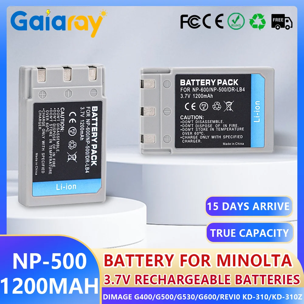 1200Mah NP-600 NP-5… - image