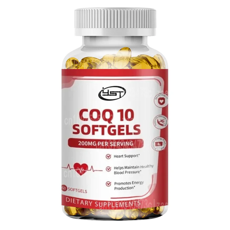 Lukaree Coenzyme Q10 Capsules Coq10 for Middle Aged and Elderly People Physical with Vitamins and Minerals
