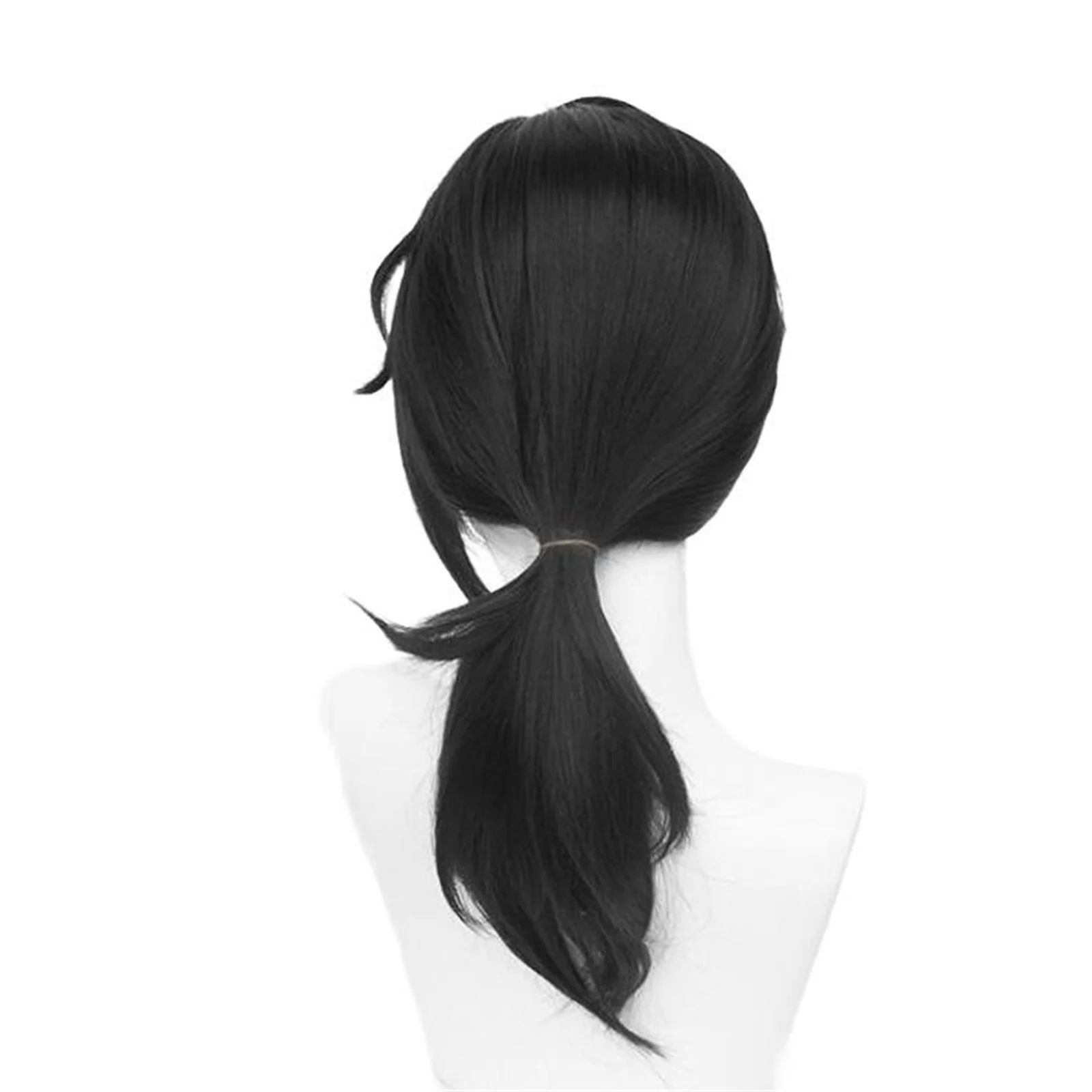 Game Grace Howard Cosplay Costume Black Wig Ponytail Uniform Accessories Halloween Carnival Party Suit Prop