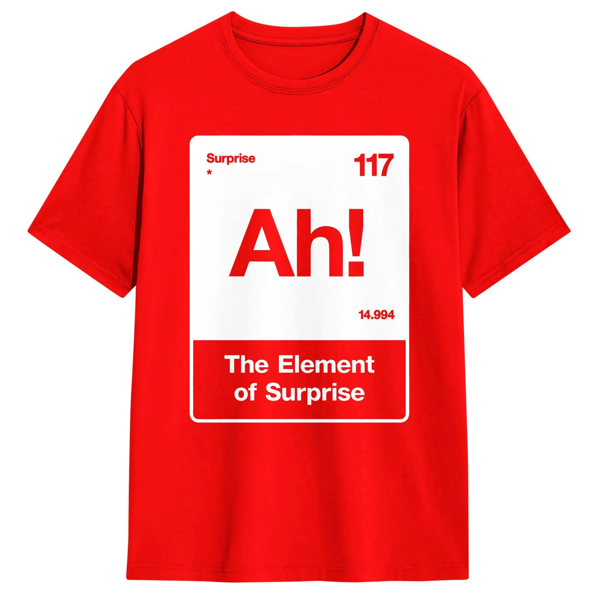 Vintage T Shirt Summer Ah The Elements of Surprise Project Hail Mary Novelty T-Shirts Cotton Tshirt for Male Y2K Basic Clothing