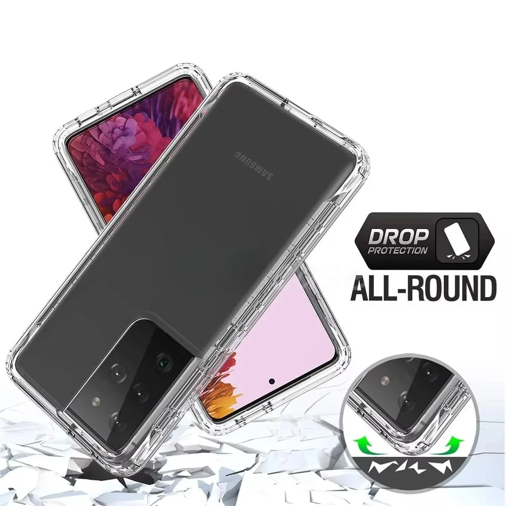 360-Grad-Ganzkörper-stoßfeste Hülle für Samsung Galaxy S25 S23 S24 Ultra S22 S21 S20 S10 S9 S8 A55 A54 A53 A52 5G A56 A36 A26 Abdeckung – Detail 5