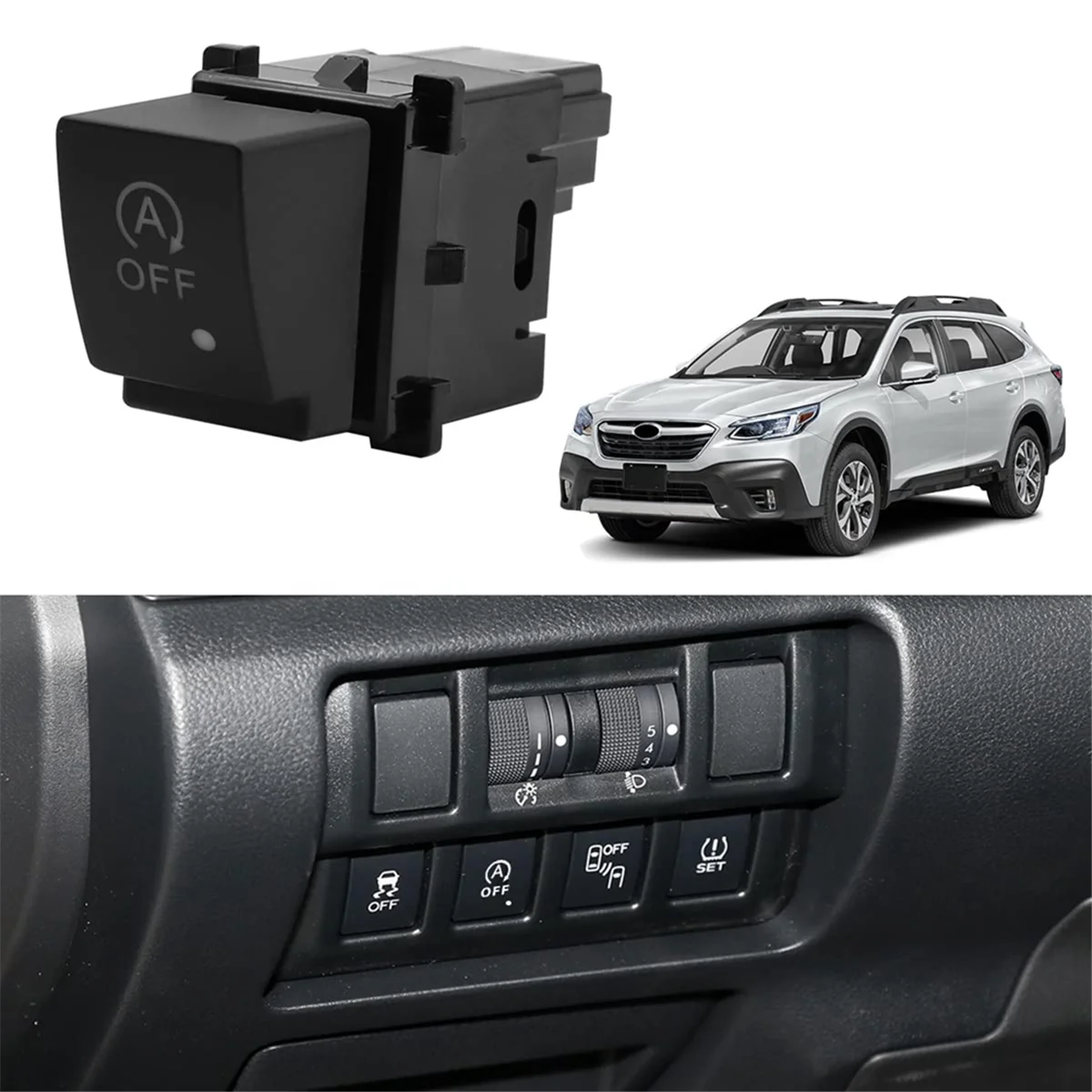 N32R_Auto éliminateur d'arrêt de démarrage pour Subaru Forester 2019-2022 Legacy 2017-2020 Outback 2015-2020 XV 2018-2022 interrupteur A-Off