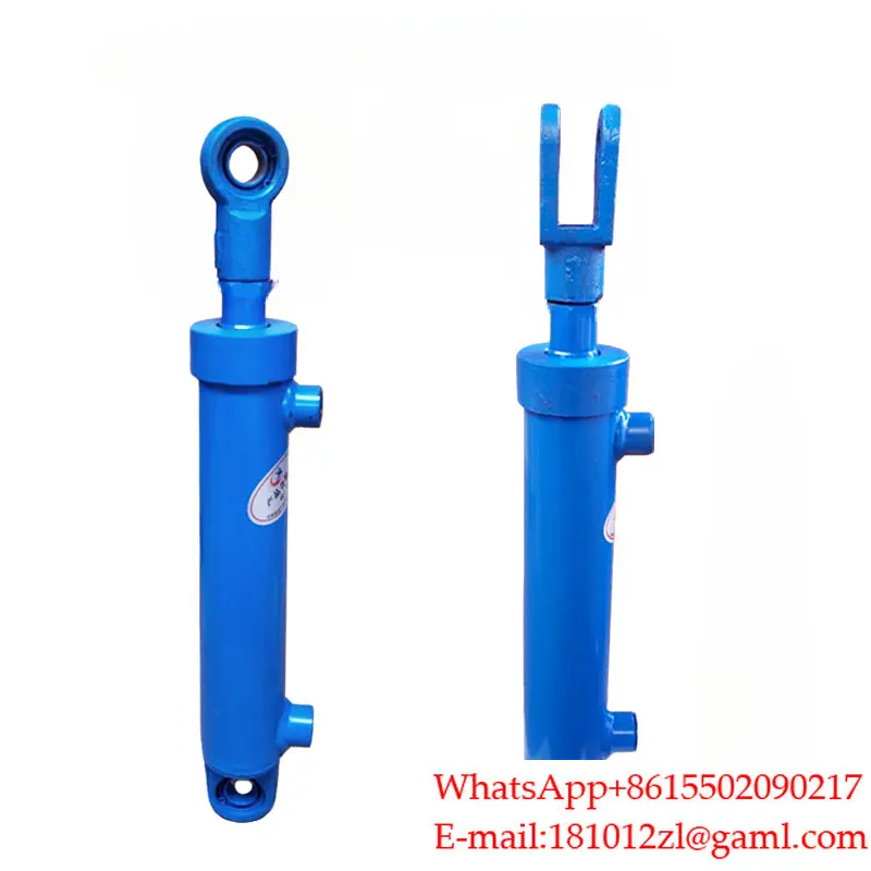 Hydraulic cylinder 3 tons hydraulic cylinder two-way small HSG50*28 oil cylinder double-acting forklift two-way hydraulic