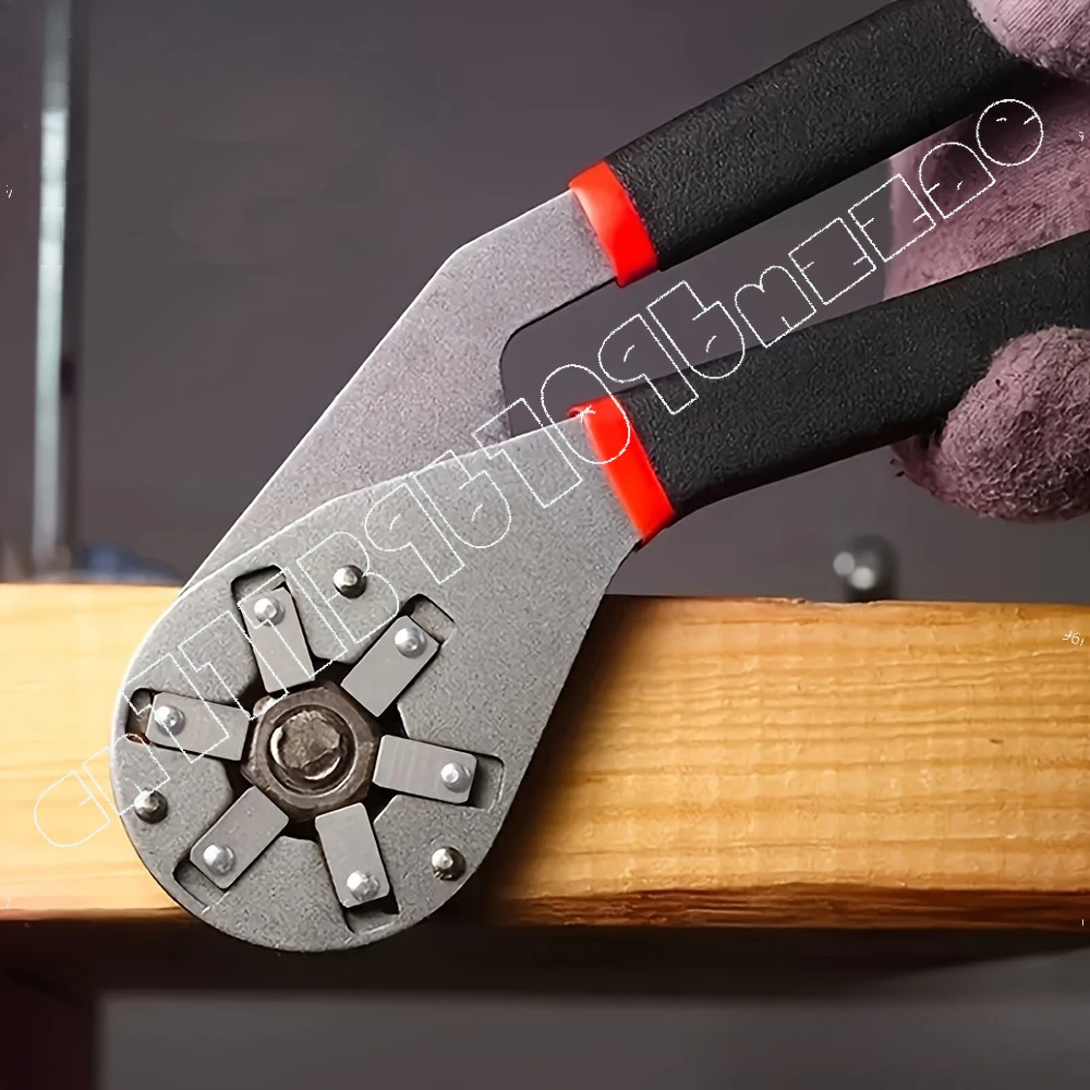 Magic Wrench 6 Inch 8 Inch Multi-purpose Outer Hexagon Alloy Steel Industrial Grade Manual Clamping Movable Hexagon Wrench