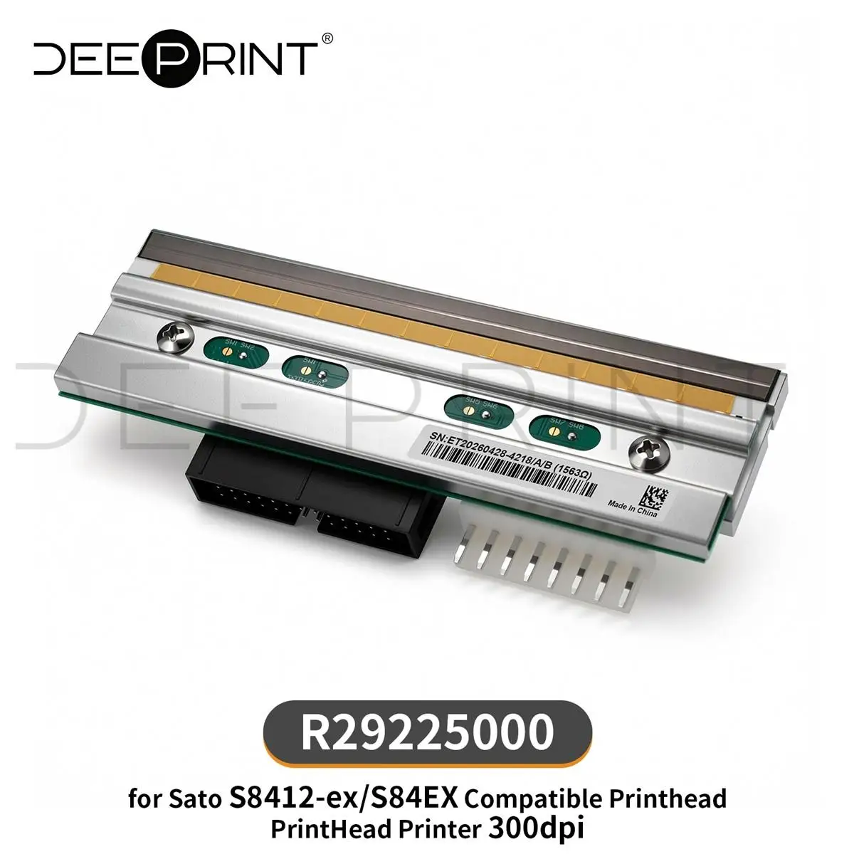 R29225000 300DPI Thermal Printhead for Sato S8412-ex S84EX Barcode Label Printers Print Head | 3-Month Warranty