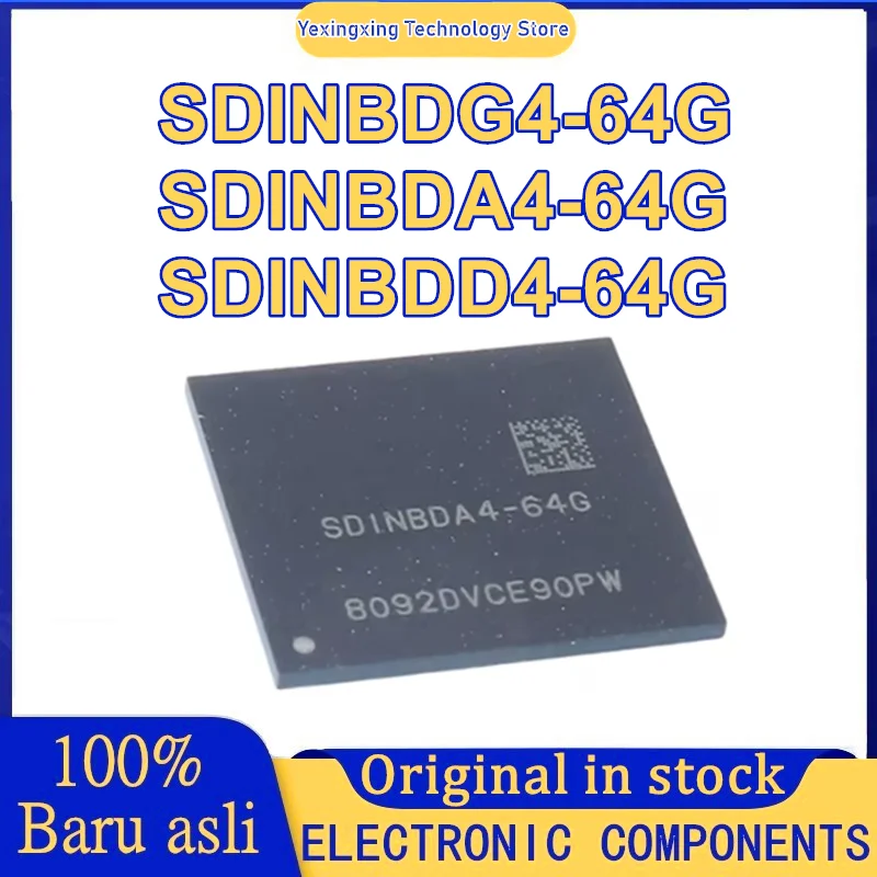 Novo original SDINBDD4-64G SDINBDG4-64G SDINBDA4-64G bga153 SDINBDG4-64G bga153 sdinbdd4 64g bga153 novo chip de memória 64gb em estoque
