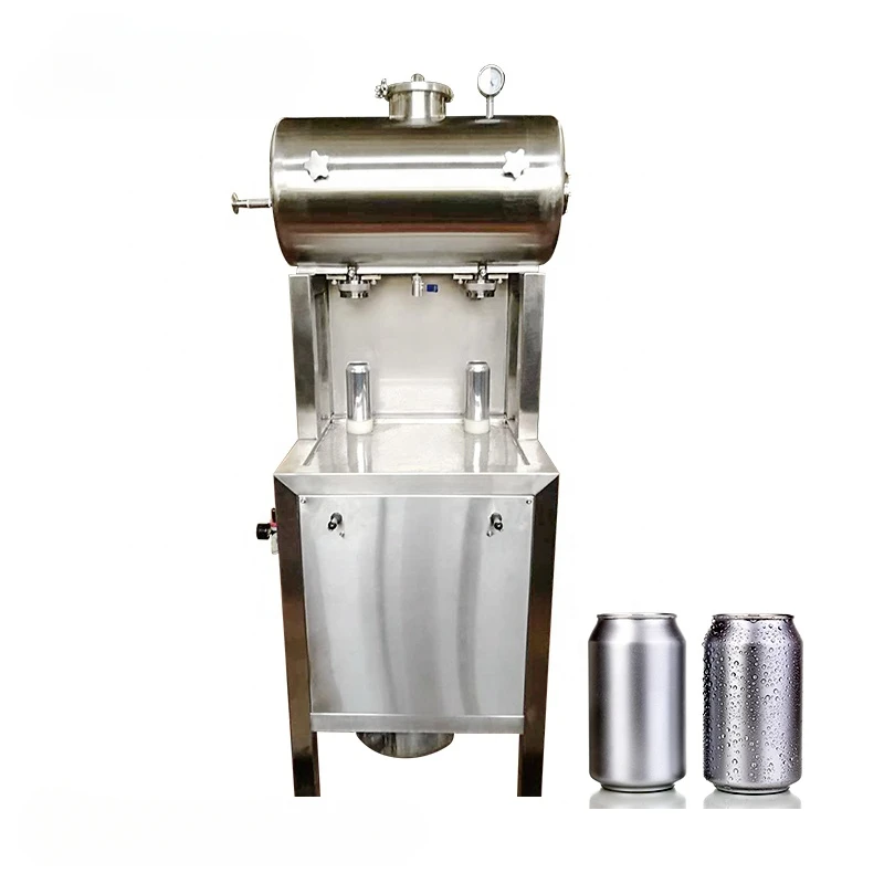 Automatic Beer Filling Machine for cans Beer Canning Machine