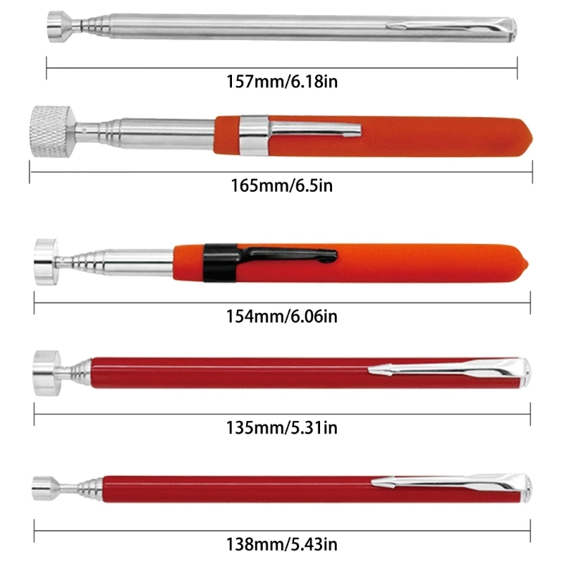 เครื่องมือที่จำเป็นสำหรับแท่งแม่เหล็กแบบขยายได้สำหรับรถยนต์ จักรยาน และรถจักรยานยนต์ Dropship