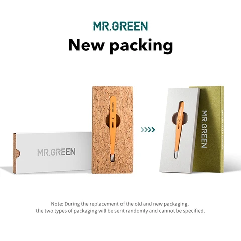 Пинцет для бровей MR.GREEN из нержавеющей стали — пример использования