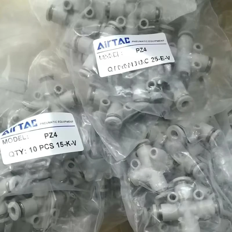 10PCS AIRTAC PZ-4 PZ-6 PZ-8 PZ-10 PZ-12 PZ4 PZ6 PZ8 PZ10 PZ12 Pneumatic Connector