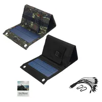 DIXSG Hot sale 6V 60W Foldable Solar Black, camouflage  Panel 10W Foldable solar panel Portable solar panel