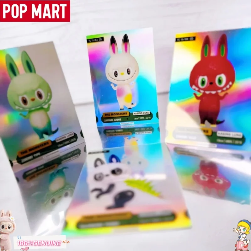 

Genuine Pop Mart How2work Ctc - The Monsters Series V3 Card Blind Box Collectible Trading Card Labubu Collect Card Surprise Gift