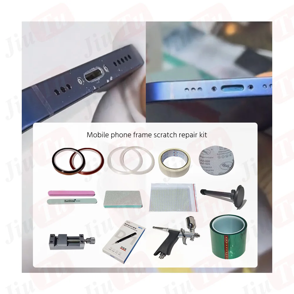 2025 New Arrival Mobile Phone Frame Scratch Repair Kit Engineered for Fast and Reliable phone frame refurbishment
