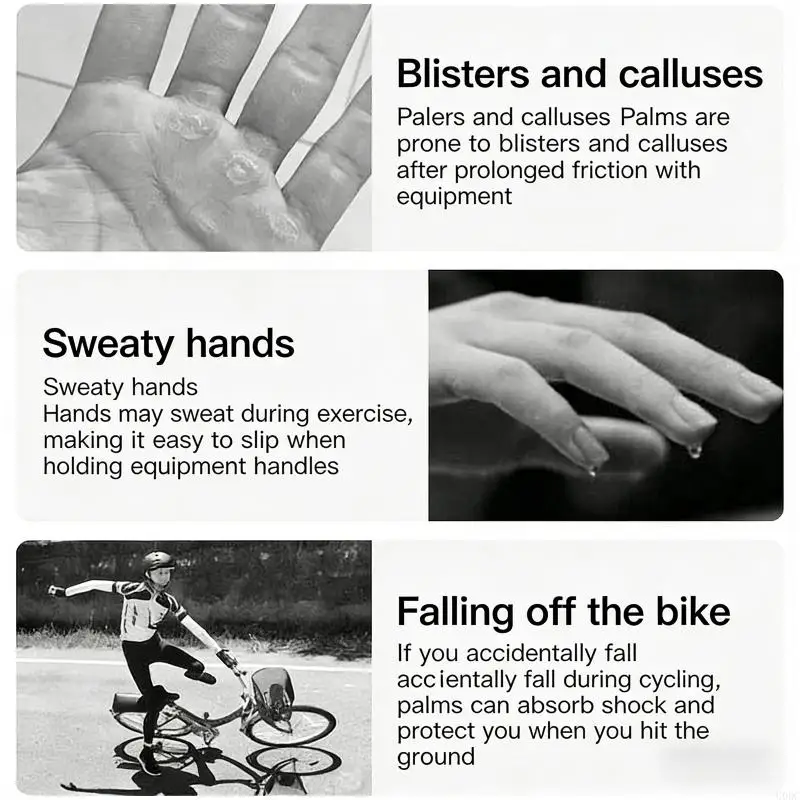 Lightweight Bike Gloves With Reflective Detail Enhances Breathability Design For Various Road Conditions Y166
