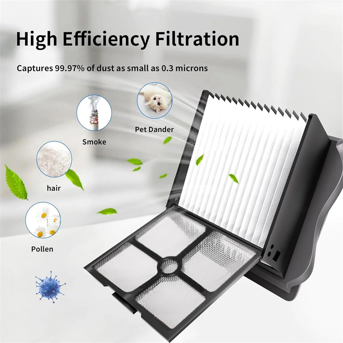 Tinecoフロアワン,コードレス掃除機ブラシ,s5プロ用の交換用フィルターローラー