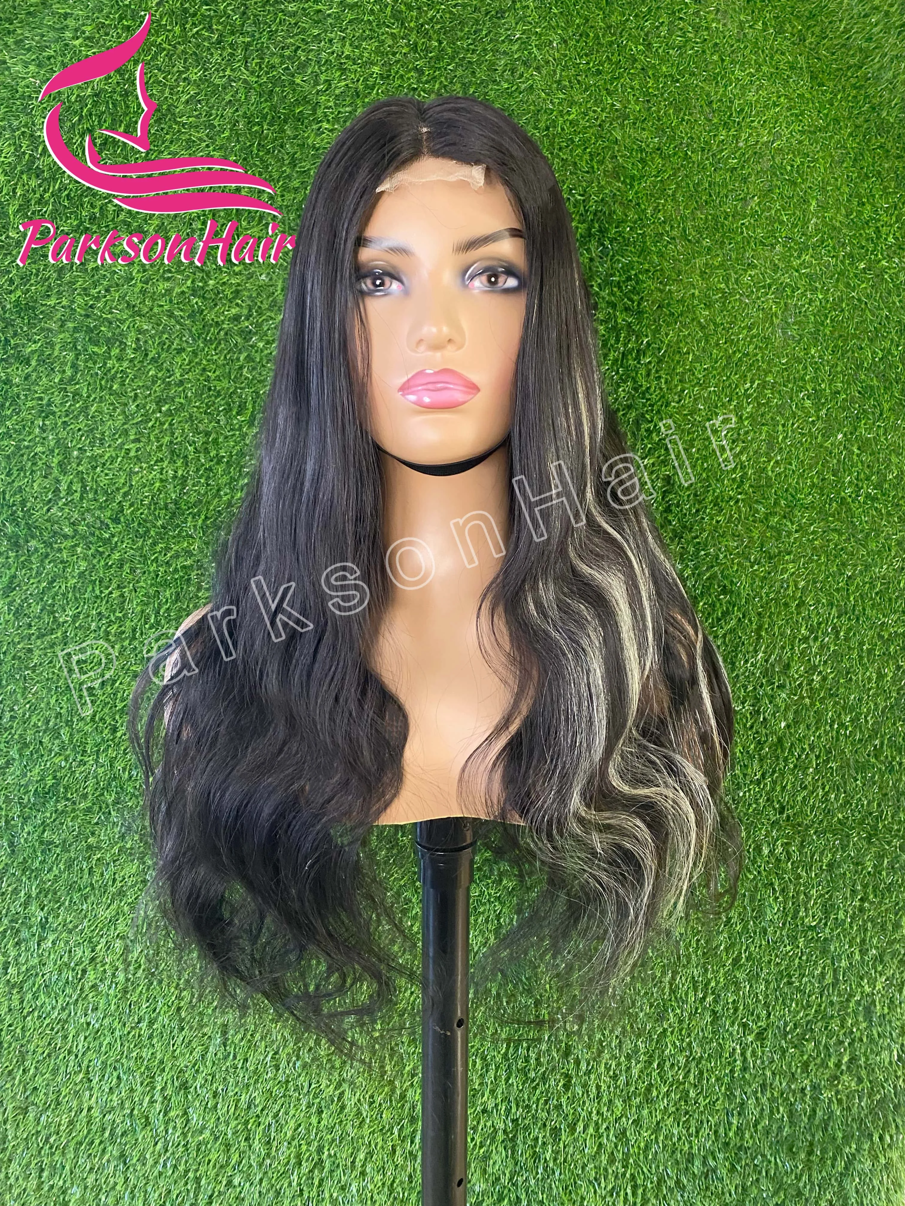 Blonde/Black Body Wave Human Hair Wigs 2x6 Lace Closure Wig Pre Plucked Brazilian 13x4 Lace Front Wig For Women 100% Human Hair
