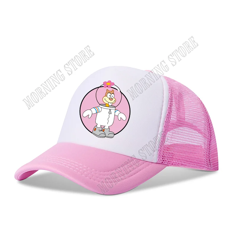 Gorra de béisbol de Bob Esponja para niños y adultos, gorro de béisbol con visera de dibujos animados, informal, para exteriores, regalo