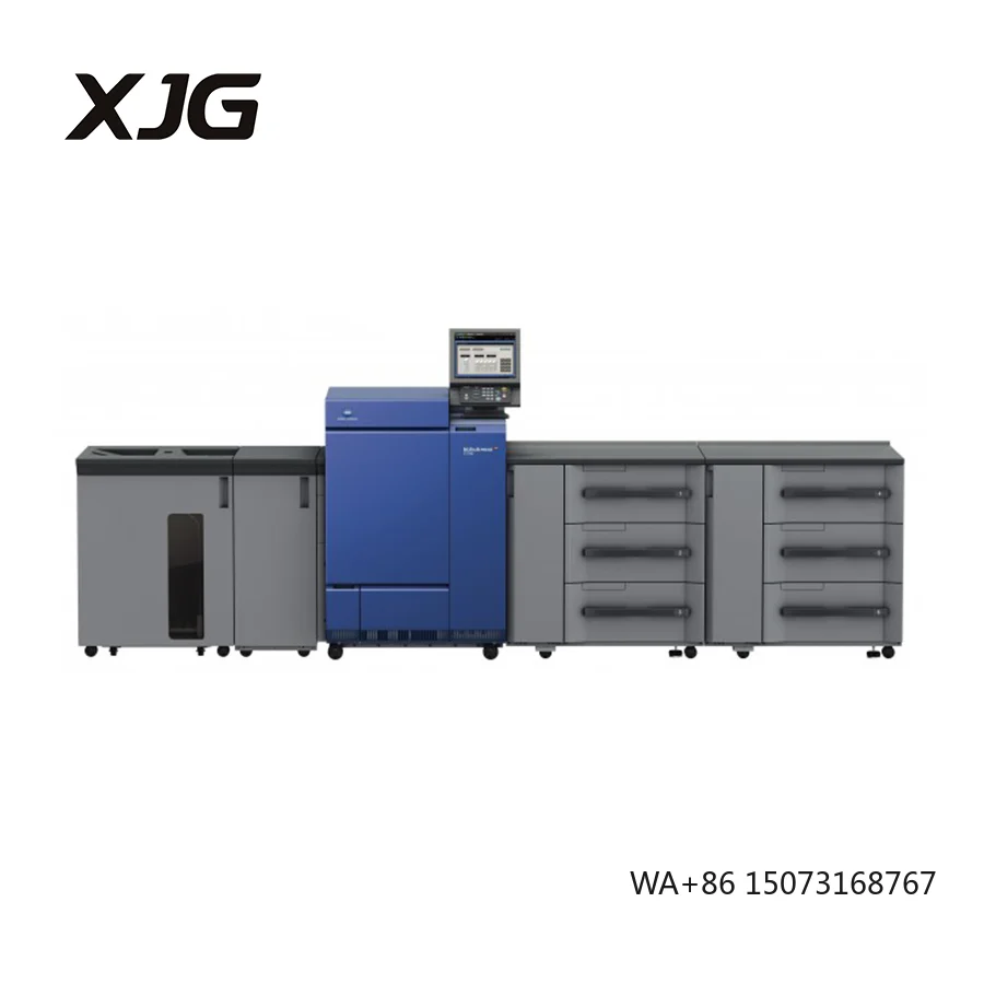 Máquina Copiadora de Fotos Colorida A3 Usada Bizhub PRESS C1085 para Konica Minolta, Impressora a Laser Multifuncional