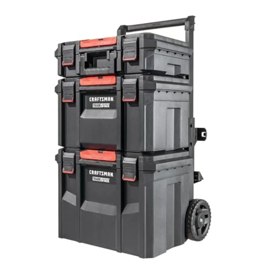 TradeStack Adjustable Rolling Tool Tower
