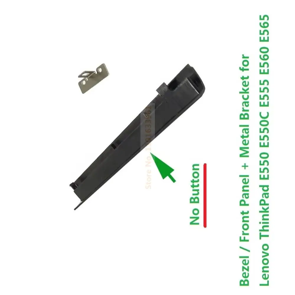 DVD ODD Optical Drive Bezel Panel Faceplate Cover Rear Mounting Metal Bracket Hook for Lenovo ThinkPad E550 E550C E555 E560 E565