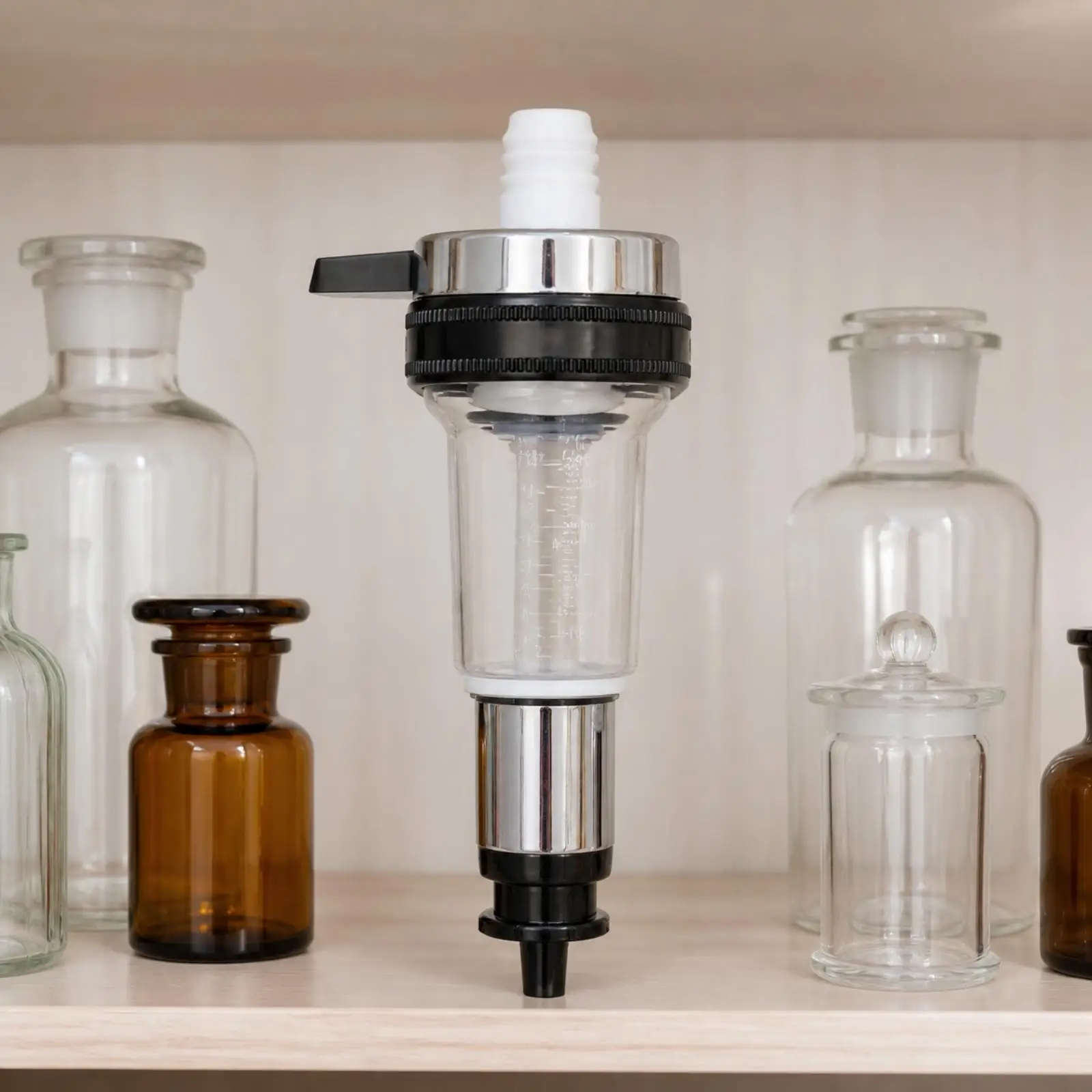Scent Dispensing Station Dispenser Assembly Adjustable Wall-Mounted Perfume Dispenser with Metal Bracket for Salon Owners,