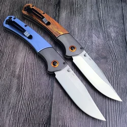 NEW 15080 Crooked River Tactical Folding Camping Pocket Knife CPM-S30V Drop-Point Blade Wood/G10 Handle EDC Survival Gear Knives