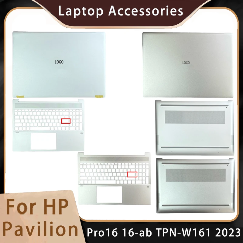 

New For HP Pavilion Pro16 16-ab TPN-W161 2023;Replacemen Laptop Accessories Lcd Back Cover/Palmrest/Bottom With LOGO