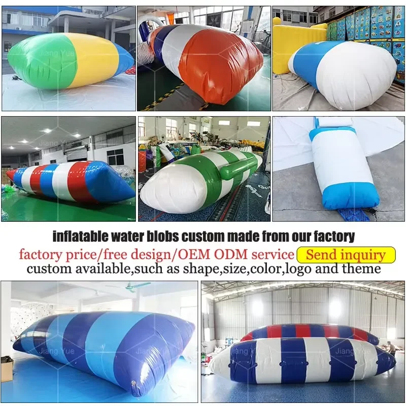 Water Sport Toy Water Blob Pillow Inflatable Catapult Blob Launcher for Sale