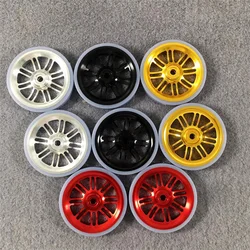 Folding bike 72mm aluminum alloy easy wheel for brompton easywheel new unmarked for birdy