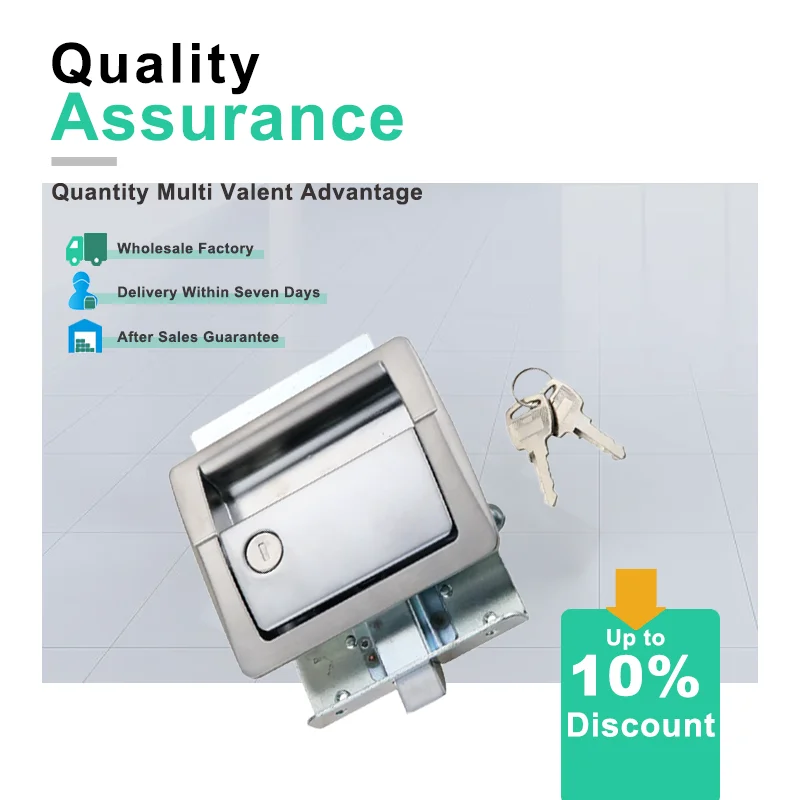 Zinc Alloy Panel Lock for Industrial Distribution Box Control Cabinet Heavy-Duty Truck Container Security Locks Professional Use