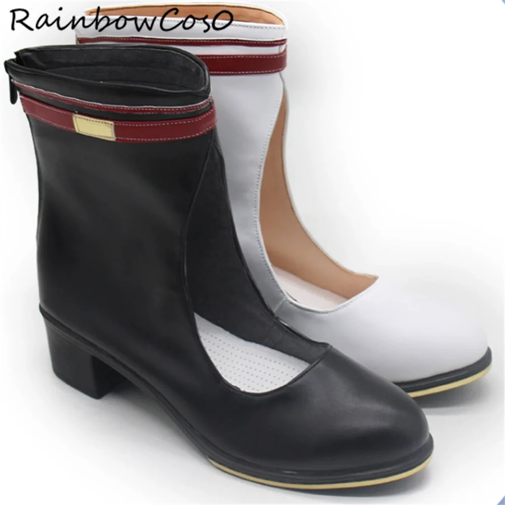 Curren Chan Umamusume joli Derby Cosplay chaussures bottes jeu Anime Halloween noël RainbowCos0 W4580
