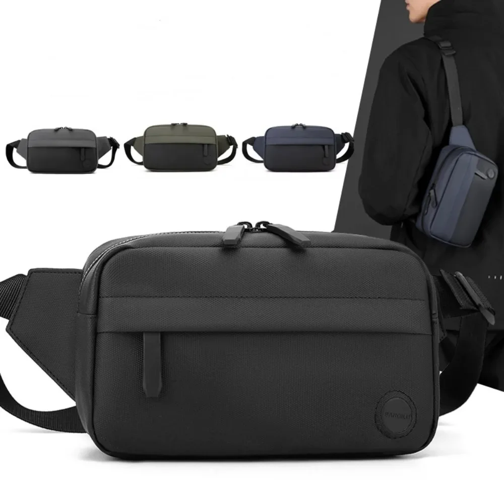 Multi-pocket Nylon Chest Bag Waterproof Adjustable Shoulder Strap Diagonal Shoulder Bags Phone Pouch Large Capacity bolsos сумка