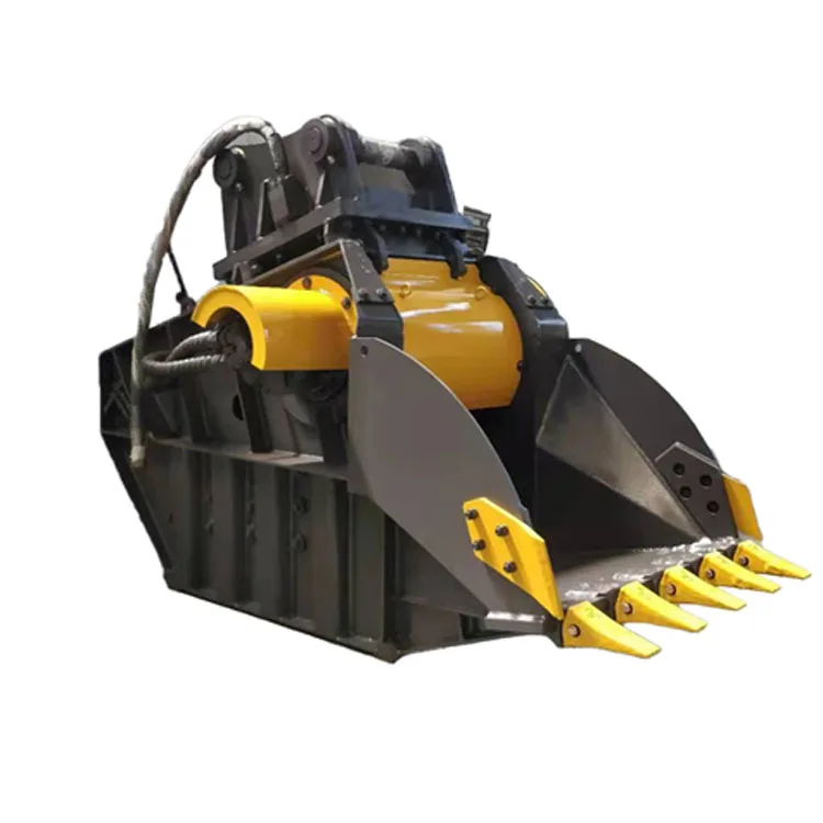 

Demolition Rock Jaw Crusher Bucket 50-70 Tons Excavator Bucket Crusher
