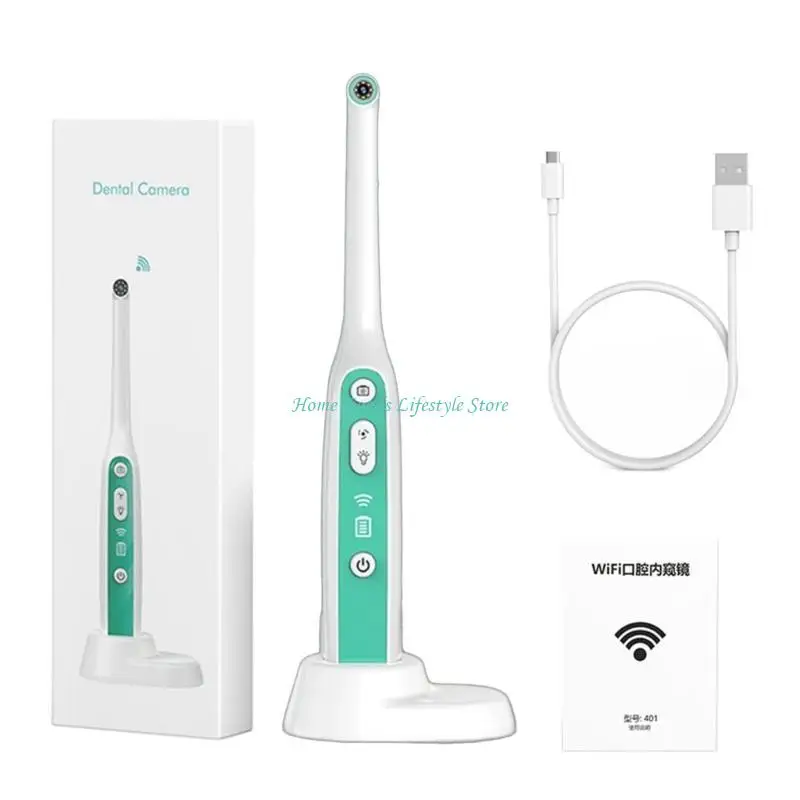 E74E Rechargeable Intraoral Cameras WiFi Intraoral Camera 70 Degree Viewing Angles