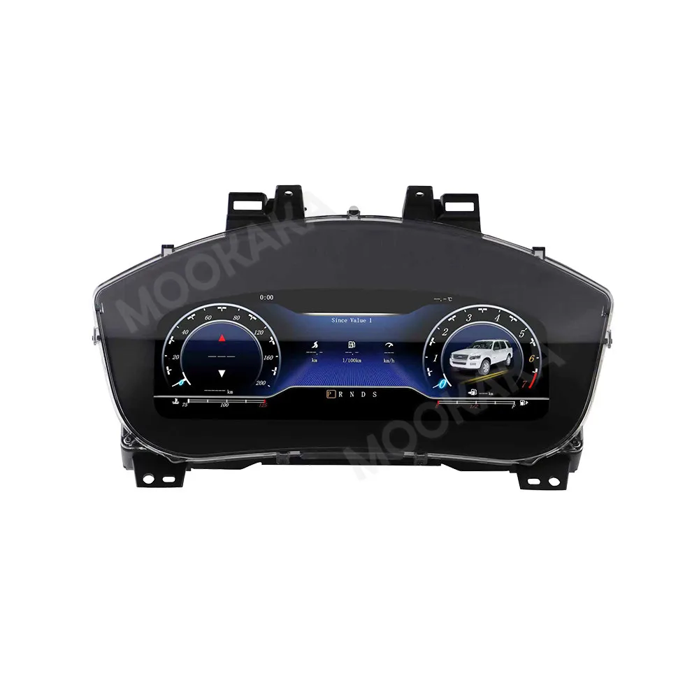 LCD Digital Cluster For Ford Explorer 2011-2016 Car Dashboard Virtual Cockpit Instrument Auto Speed Meter Screen Plug And Play