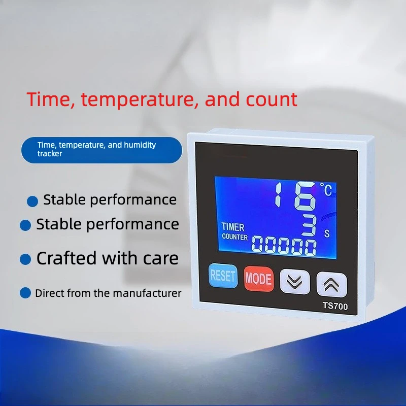 

TS700 LCD screen three-in-one time temperature counting thermostat, temperature control for hot stamping machine