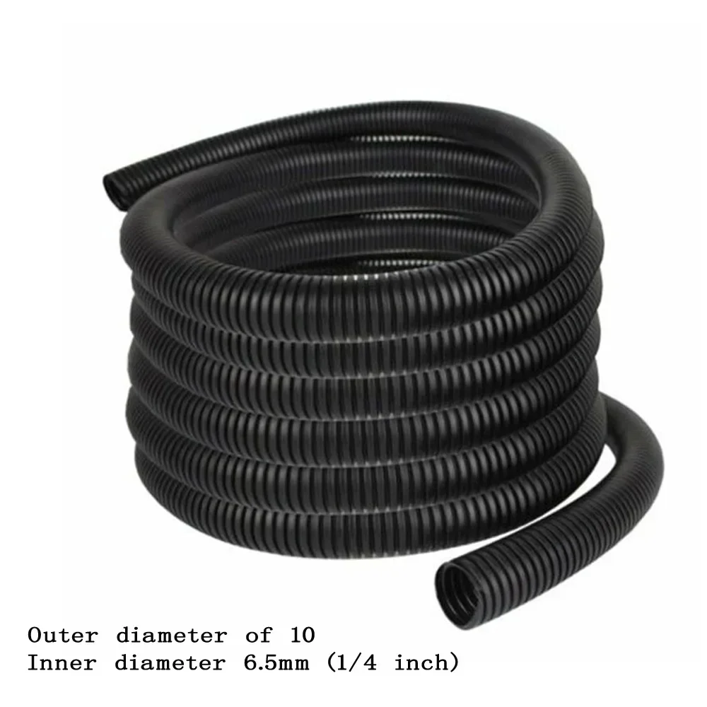 Imagem -03 - Flexível Split Loom Tubo de Proteção Cabo Management Conduit Convoluted Tubing Wire para Todos os Tipos de Carros e Casas 30m