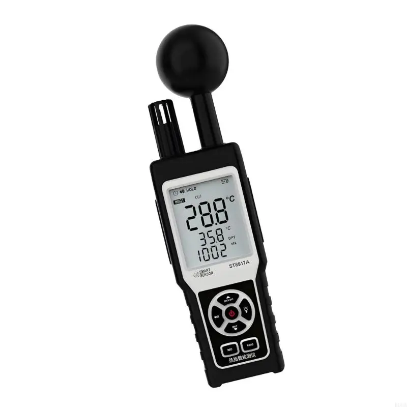 Flexible 7 Function Heat Index Tool With sound Visual Notification Features 