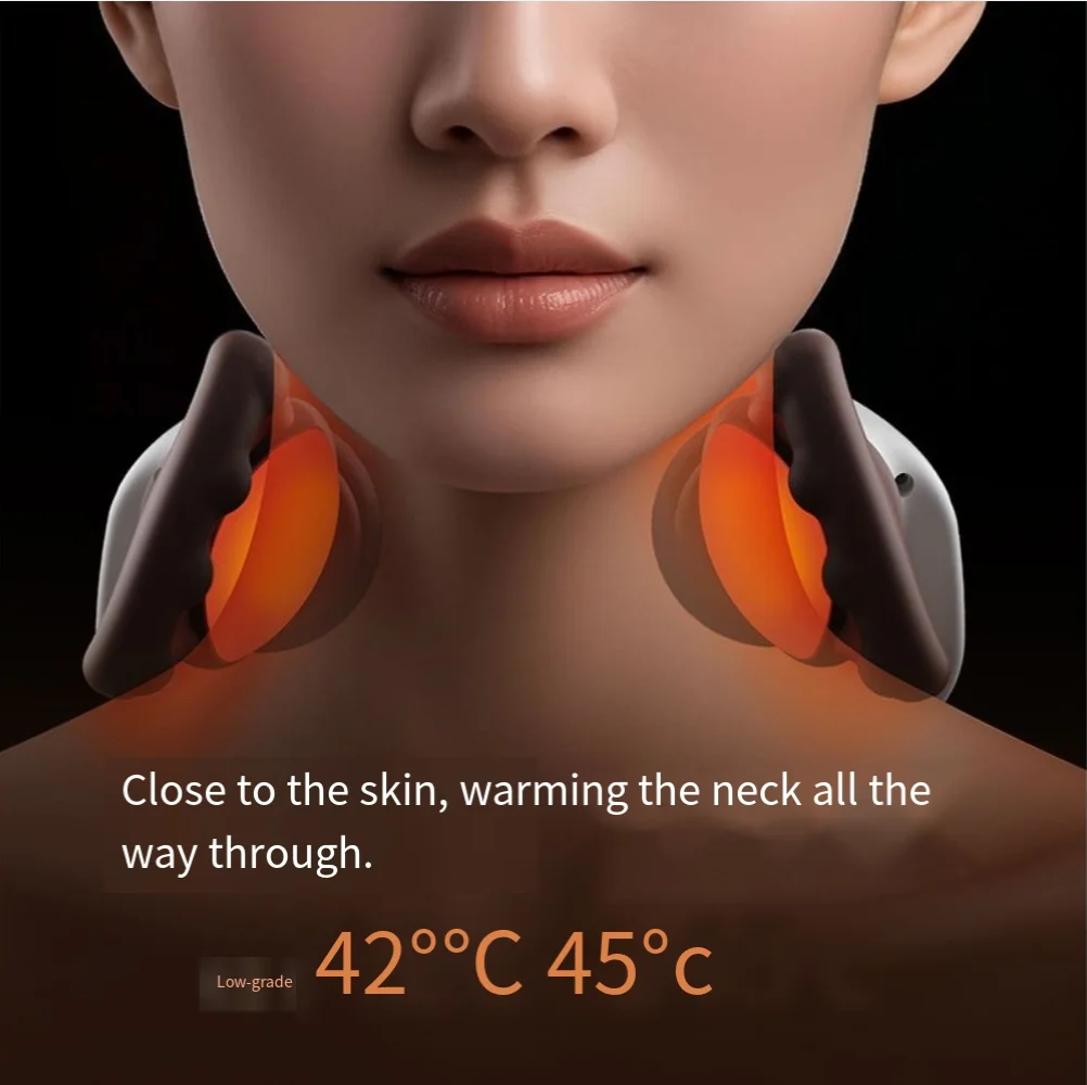Mini Neck Shoulder Massager Shawl - Hot Compress Hand-kneading Portable Massager for Trapezius Muscle Relief