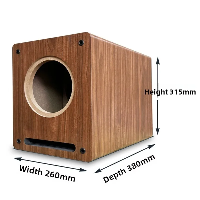 Maze Subwoofer 6,5 Zoll Holz-Leergehäuse Auto-Audio-Lautsprecherbox mit Verstellbaren Öffnungen – Detail 3